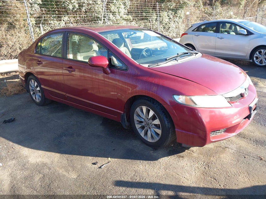 2HGFA1F80AH526024 2010 Honda Civic Ex auction photo 1