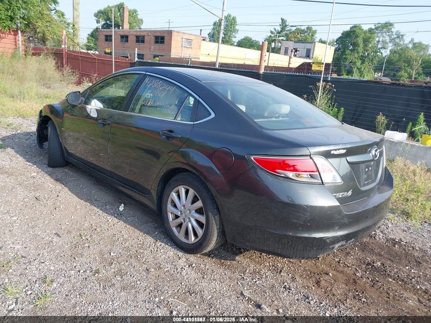 2012 Mazda 6 2.5 I Touring grey Lot 111044101567 Vin 1YVHZ8DH7C5M35607