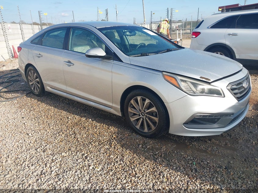 5NPE34AF3FH034775 2015 Hyundai Sonata Sport auction photo 1