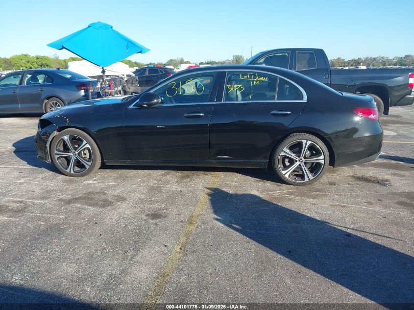 2025 Mercedes-Benz C-Class - W1KAF4GB2SR280154