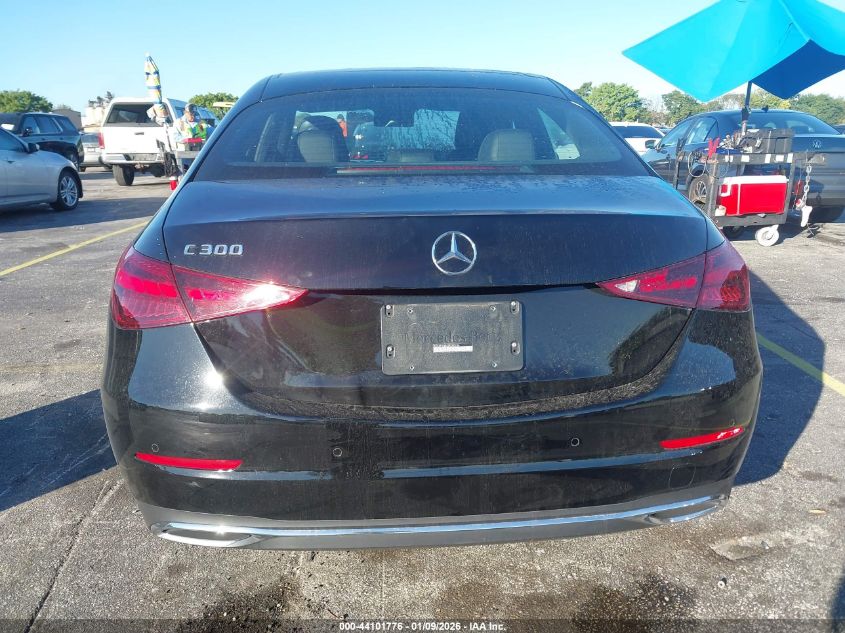 2025 Mercedes-Benz C-Class - W1KAF4GB2SR280154