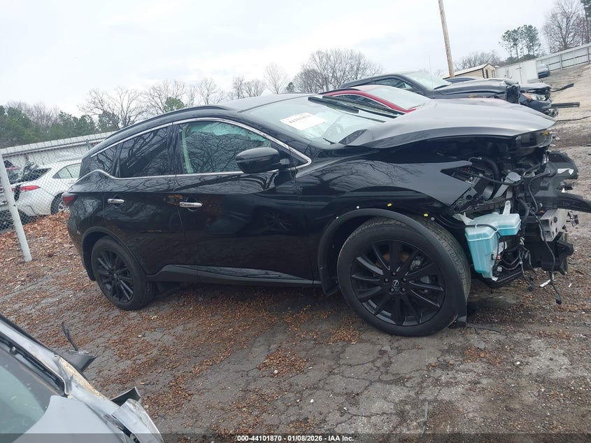 2023 Nissan Murano Sv Intelligent Awd VIN: 5N1AZ2BS5PC116772 Lot: 44101870