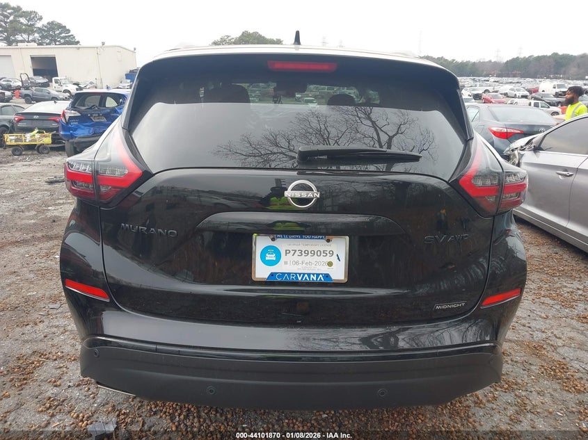 2023 Nissan Murano Sv Intelligent Awd VIN: 5N1AZ2BS5PC116772 Lot: 44101870