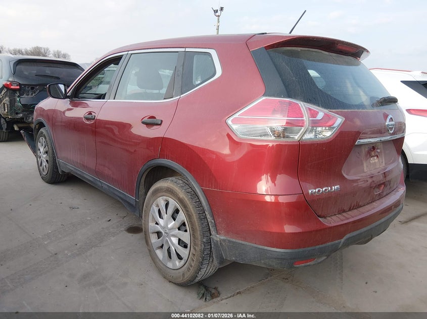 2016 Nissan Rogue S/Sl/Sv