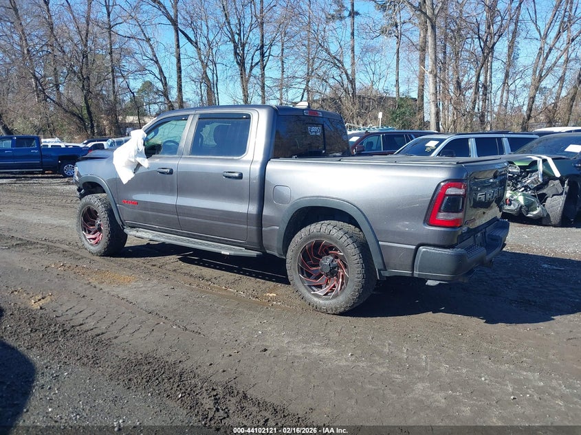 Vin: 1c6srflt3kn923593, lot: 44597978, ram 1500 rebel  4x4 5'7 box 20193