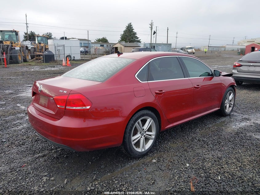2015 Volkswagen Passat 2.0L Tdi Se