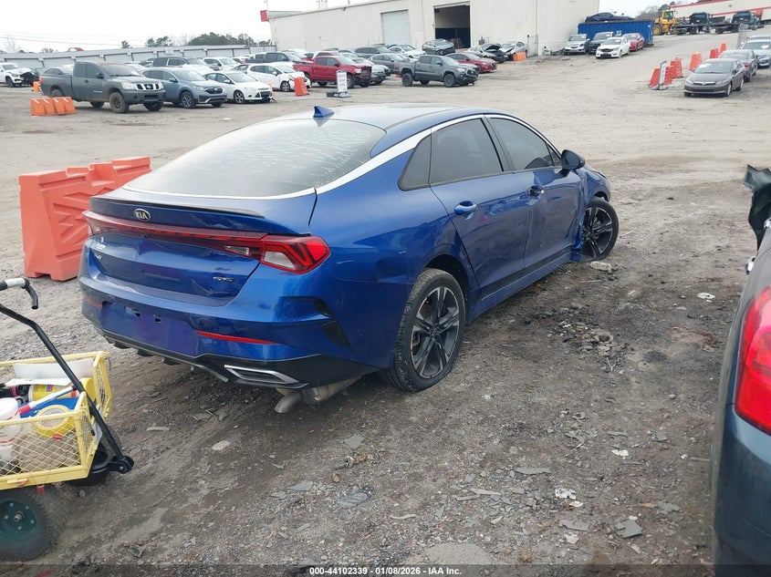 Vin: 5xxg64j23mg022101, lot: 44598196, kia k5 gt-line 20214