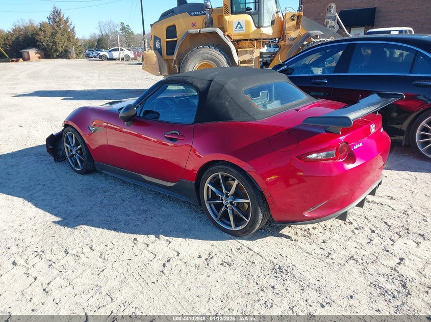 Vin: jm1ndad79g0112717, lot: 44598805, mazda mx-5 miata grand touring 20163
