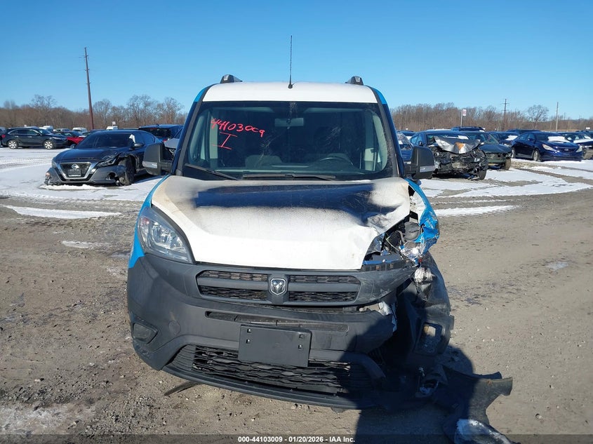 VIN ZFBERFABXH6H21696 2017 RAM PROMASTER CITY TRADESMAN