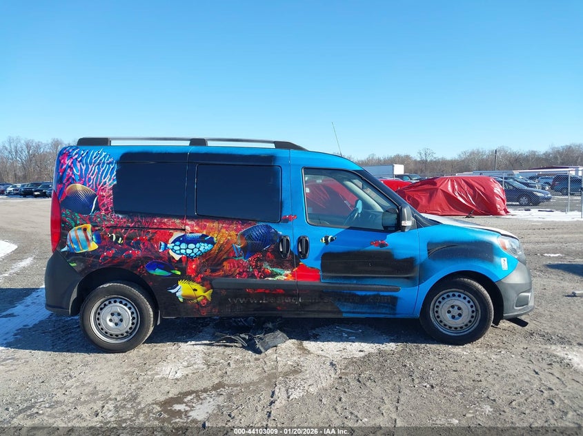 VIN ZFBERFABXH6H21696 2017 RAM PROMASTER CITY TRADESMAN