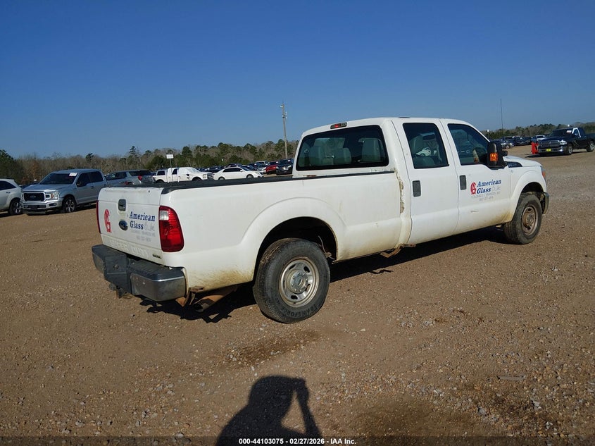Vin: 1ft7w2a65fed03668, lot: 44598932, ford f-250 xl 20154