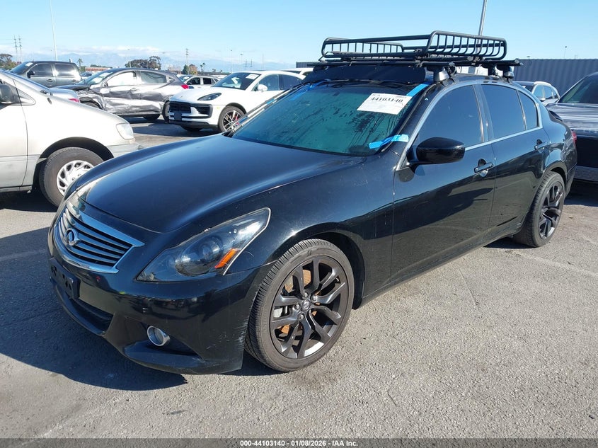 2013 INFINITI G37 auction photo 2