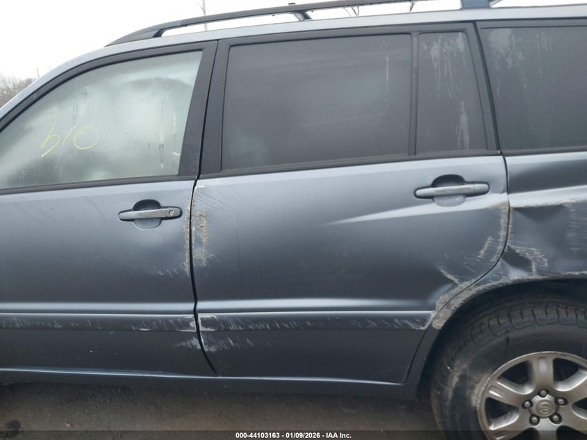 2006 Toyota Highlander V6 VIN: JTEHP21A060187312 Lot: 44103163