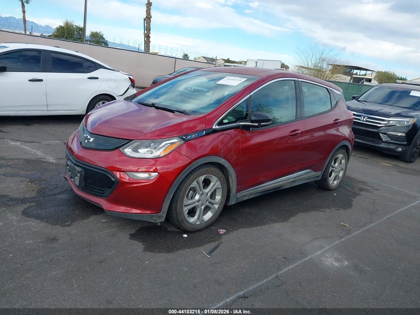 Vin: 1g1fw6s03h4191080, lot: 44599071, chevrolet bolt ev lt 20172
