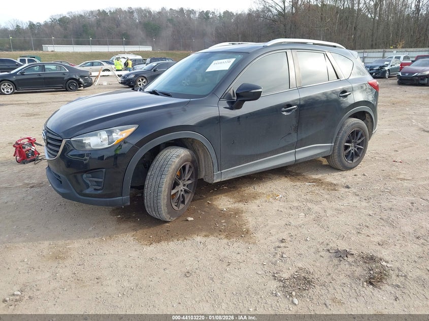 Vin: jm3ke2by3g0762619, lot: 44599077, mazda cx-5 sport 20162