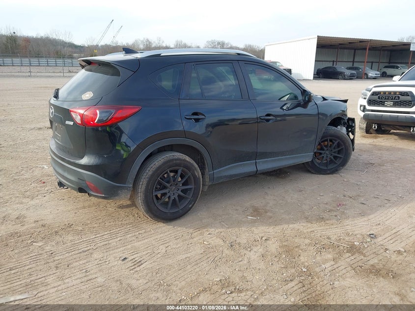 Vin: jm3ke2by3g0762619, lot: 44599077, mazda cx-5 sport 20164