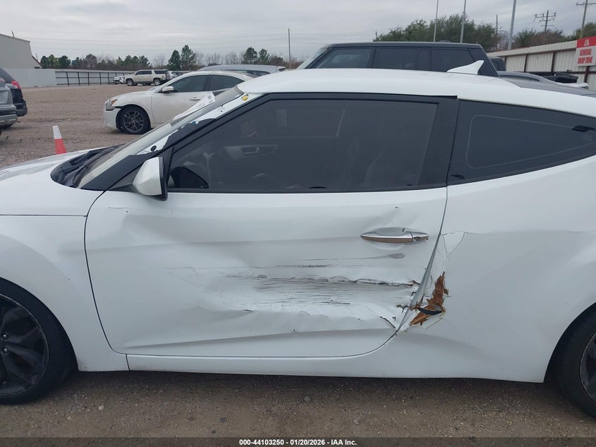 2015 Hyundai Veloster Re:flex VIN: KMHTC6AD2FU220536 Lot: 44103250