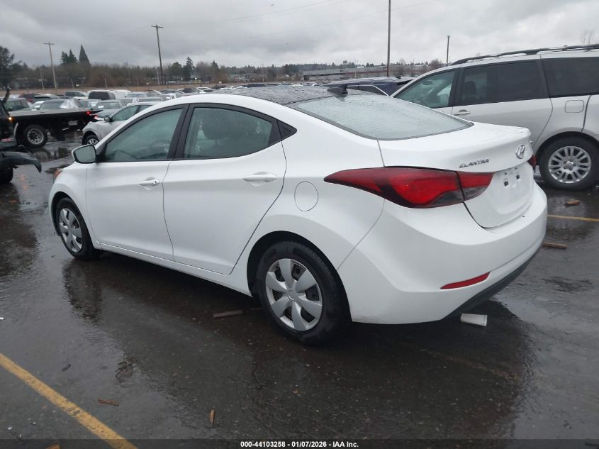 2016 Hyundai Elantra Se