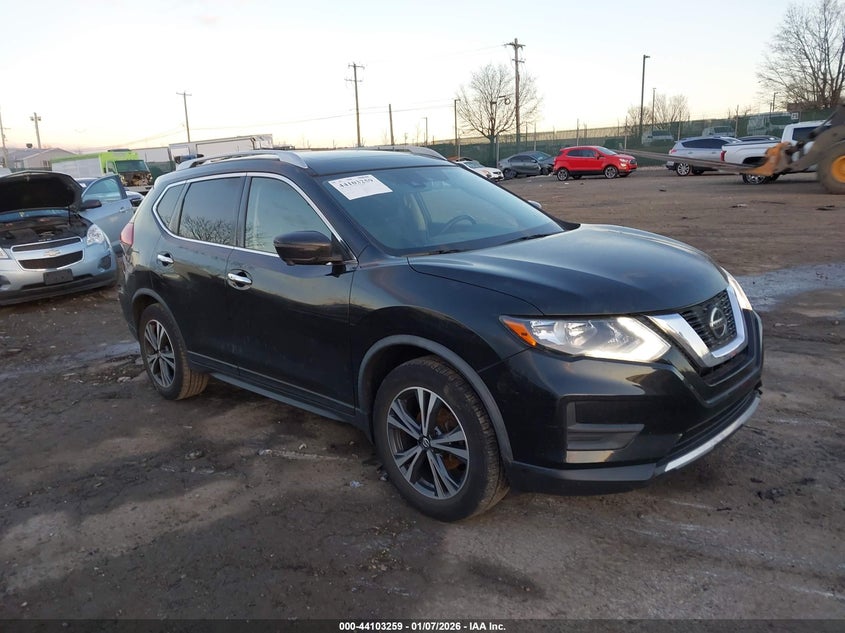 JN8AT2MV1KW387854 2019 Nissan Rogue Sv auction photo 1