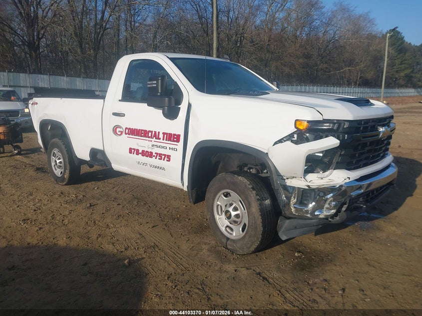 2024 Chevrolet Silverado 2500Hd 4Wd Long Bed Work Truck