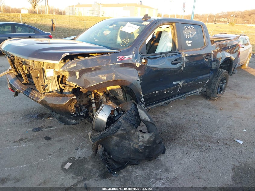 2020 Chevrolet Silverado 1500 4Wd Short Bed Custom Trail Boss