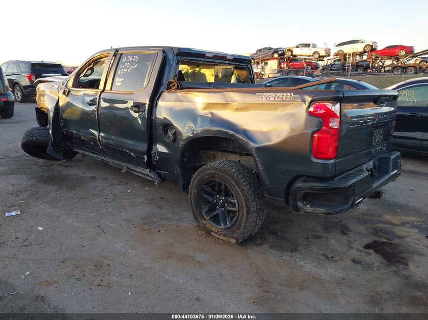 2020 Chevrolet Silverado 1500 4Wd Short Bed Custom Trail Boss