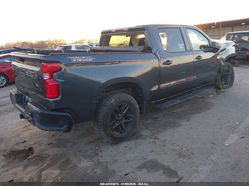 2020 Chevrolet Silverado 1500 4Wd Short Bed Custom Trail Boss