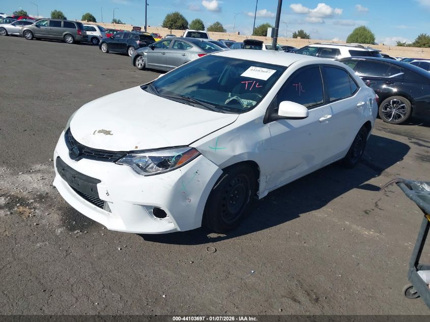 2015 Toyota Corolla Le