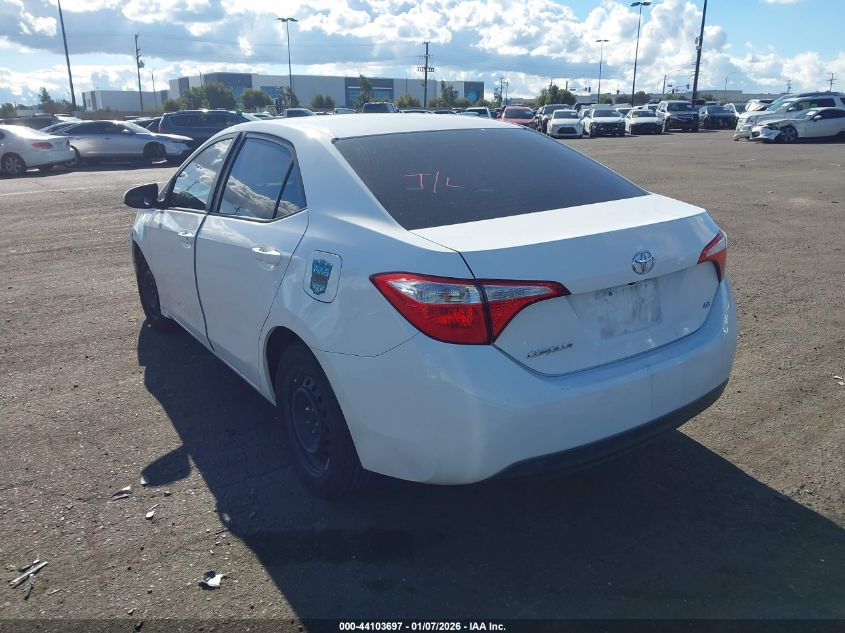 2015 Toyota Corolla Le