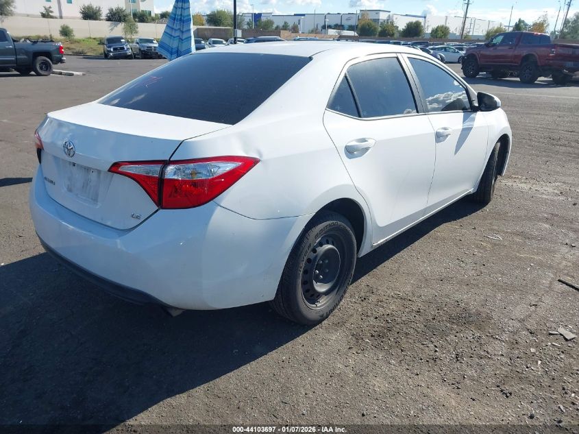 2015 Toyota Corolla Le