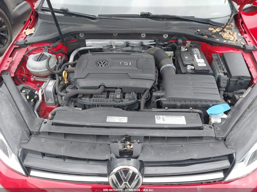 2017 Volkswagen Golf Sportwagen Tsi S VIN: 3VWC17AU2HM500915 Lot: 44103773