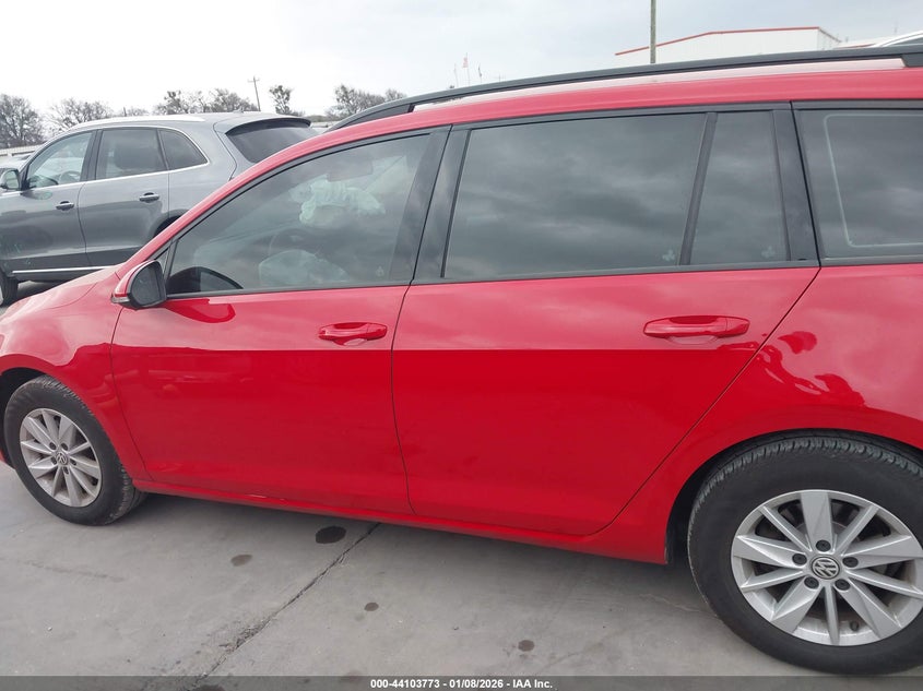 2017 Volkswagen Golf Sportwagen Tsi S VIN: 3VWC17AU2HM500915 Lot: 44103773