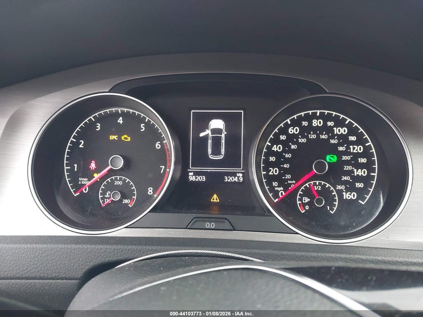 2017 Volkswagen Golf Sportwagen Tsi S VIN: 3VWC17AU2HM500915 Lot: 44103773