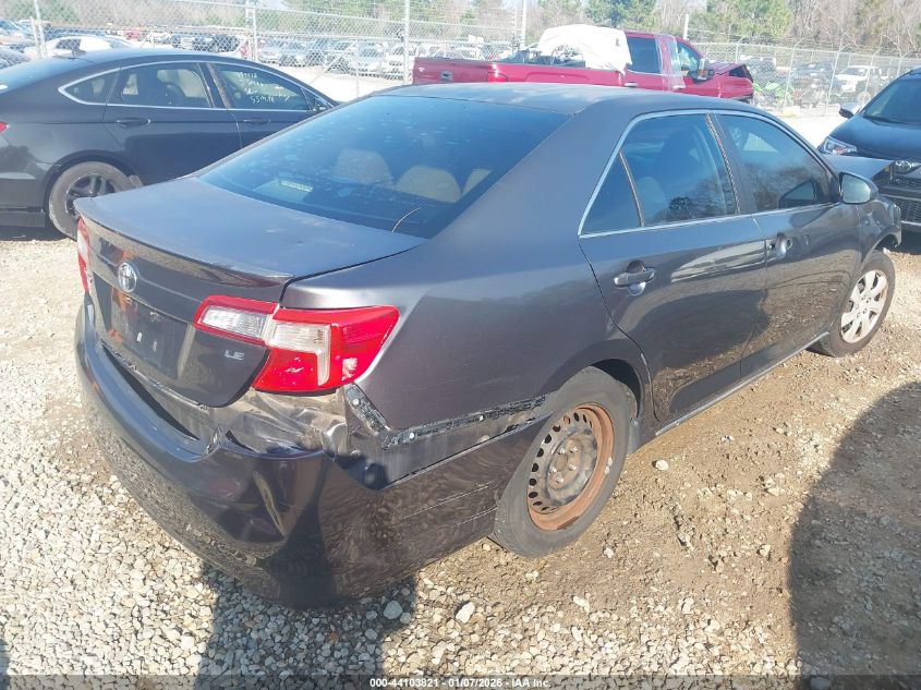 2012 Toyota Camry Le