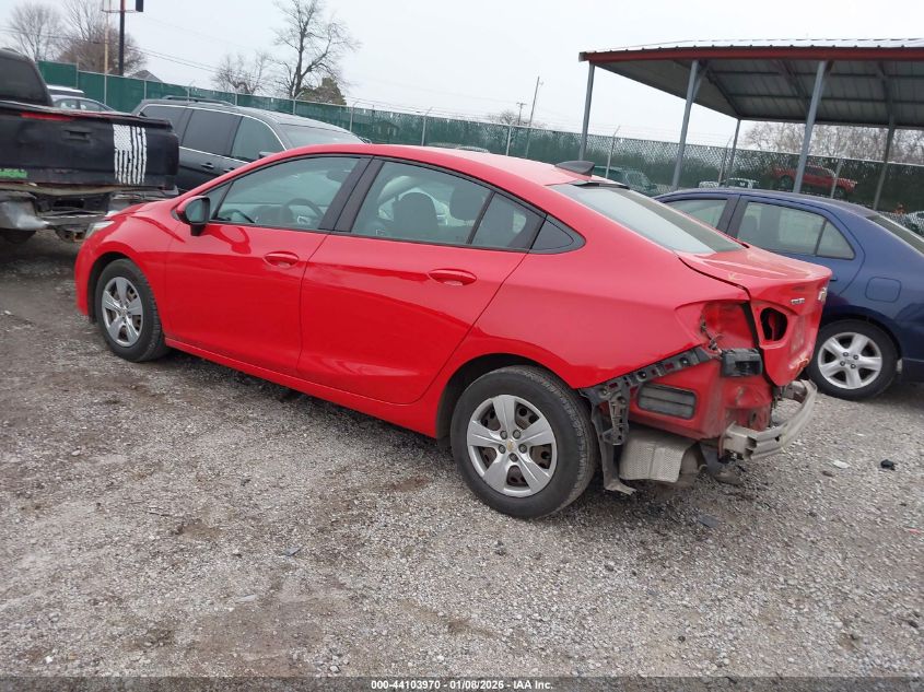 2017 Chevrolet Cruze Ls Auto