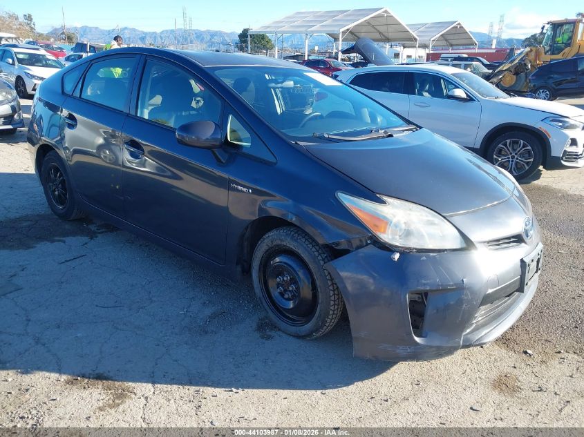 2012 Toyota Prius Three
