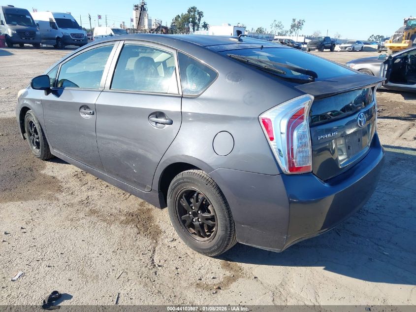 2012 Toyota Prius Three