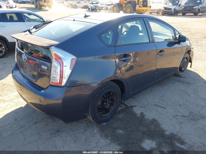 2012 Toyota Prius Three