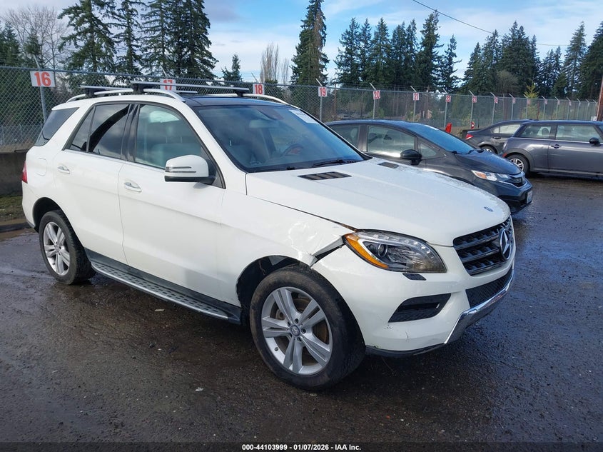 2013 Mercedes-Benz Ml 350 4Matic