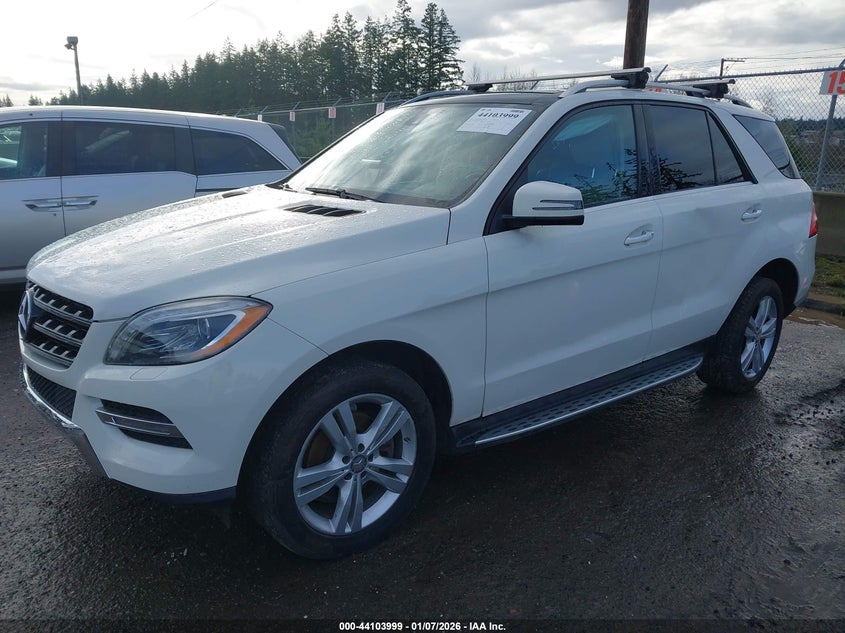 2013 Mercedes-Benz Ml 350 4Matic