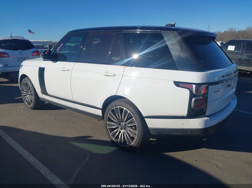 2018 Land Rover Range Rover 3.0L V6 Turbocharged Diesel Hse Td6