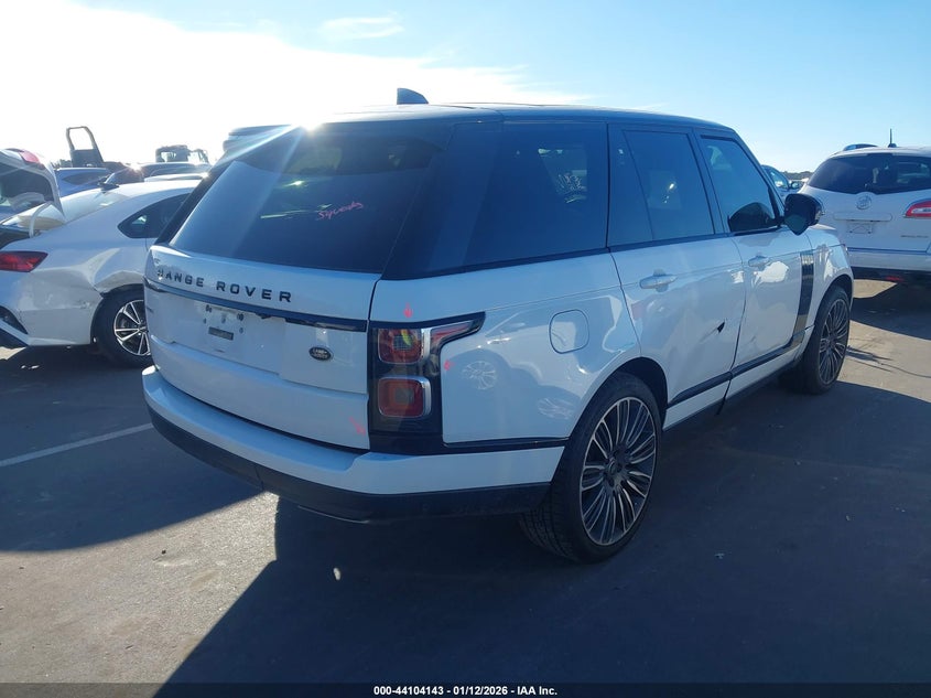 2018 Land Rover Range Rover 3.0L V6 Turbocharged Diesel Hse Td6