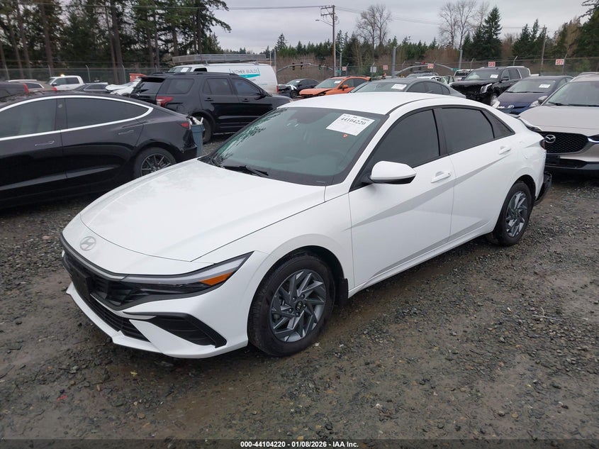 2025 Hyundai Elantra Hybrid Blue