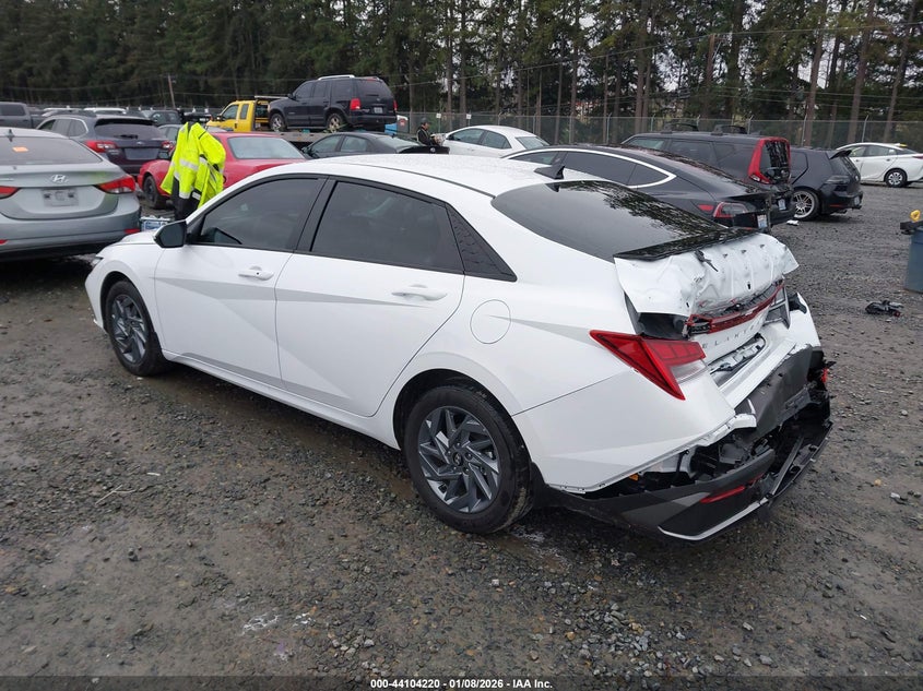 2025 Hyundai Elantra Hybrid Blue