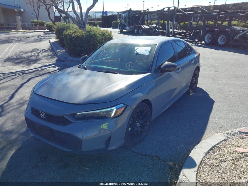 Vin: 2hgfe4f80th308030, lot: 44600143, honda civic hybrid sport/sport touring 20262