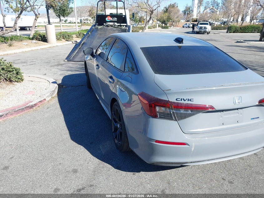 Vin: 2hgfe4f80th308030, lot: 44600143, honda civic hybrid sport/sport touring 20263