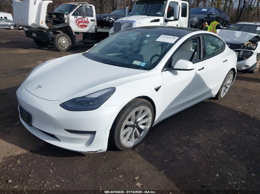 2022 Tesla Model 3 Long Range Dual Motor All-Wheel Drive