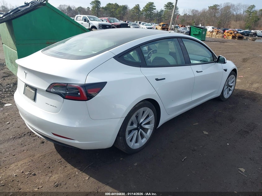 2022 Tesla Model 3 Long Range Dual Motor All-Wheel Drive