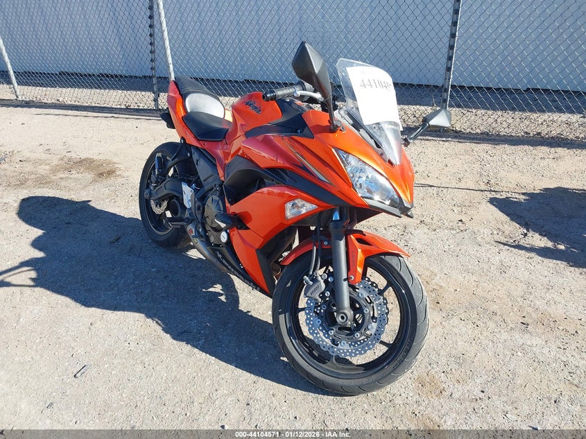 2017 Kawasaki Ex650 F