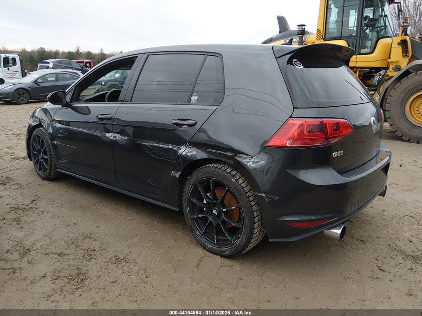 2017 Volkswagen Golf Gti Autobahn 4-Door/S 4-Door/Se 4-Door/Sport 4-Door